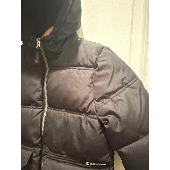 XTreme Black Boys Puffer Zipper Down Jacket w/ Hood Size 5/6 - Picture 9 of 10